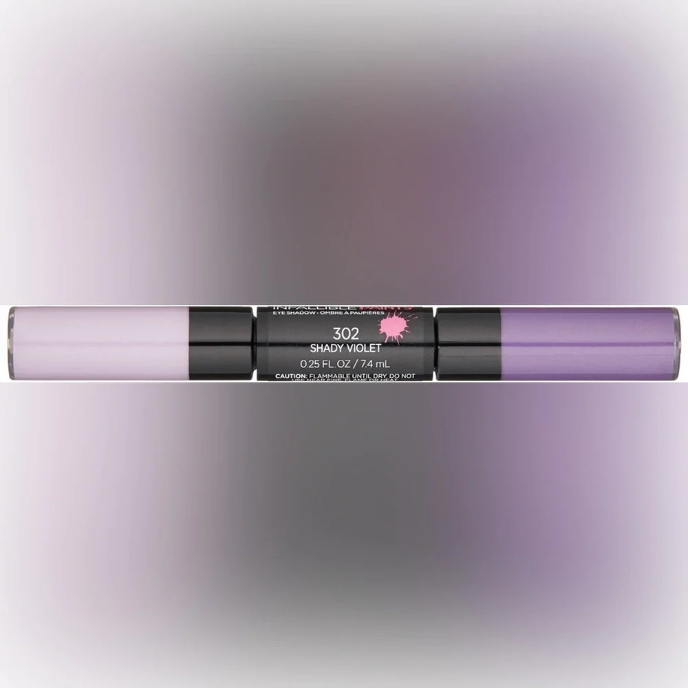 L'Oreal Paris Infallible Eyeshadow Paint 302 Shady Violet Purple New Sealed